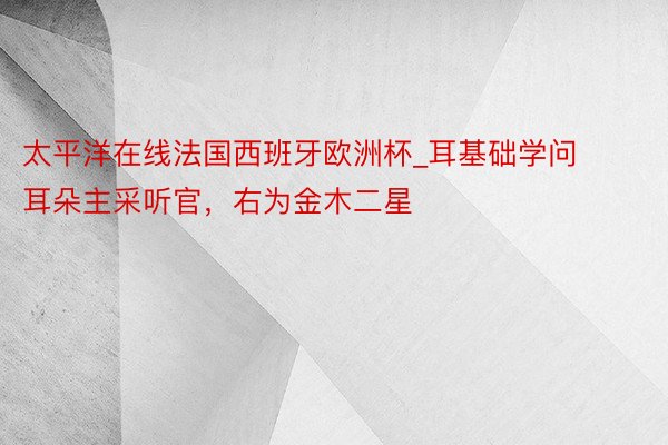 太平洋在线法国西班牙欧洲杯_耳基础学问 耳朵主采听官，右为金木二星